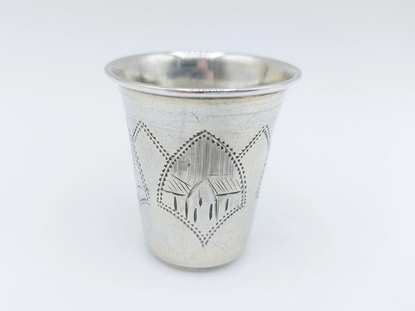 Zilveren kiddush cup, I.Y. Zakhoder, Berdichev, ca. 1900