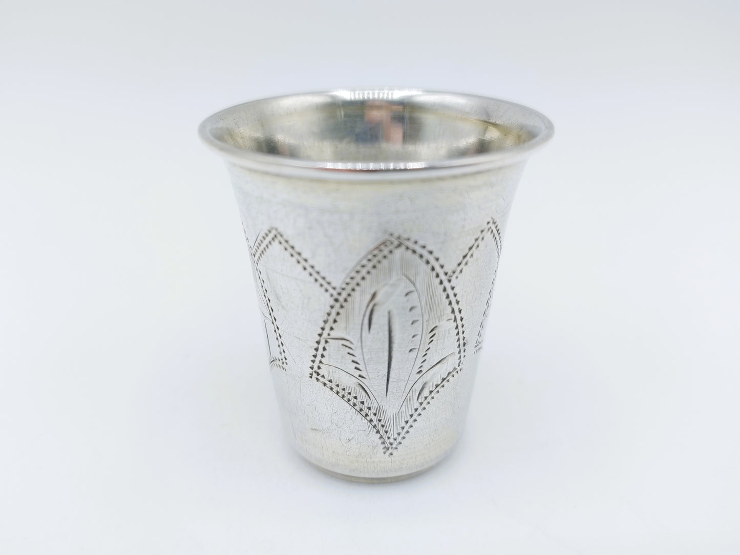 Zilveren kiddush cup, I.Y. Zakhoder, Berdichev, ca. 1900