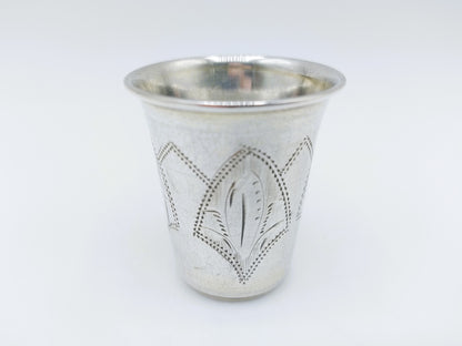 Zilveren kiddush cup, I.Y. Zakhoder, Berdichev, ca. 1900