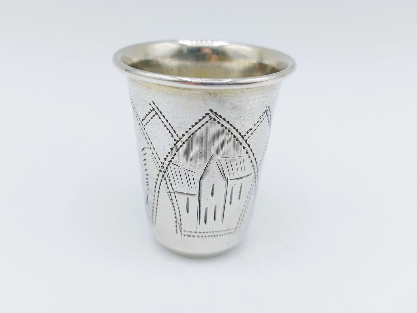 Zilveren kiddush beker, S. Tipograf, Warschau, ca. 1900