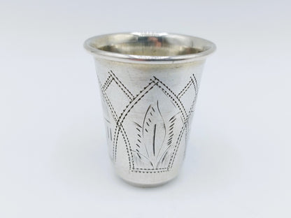 Zilveren kiddush beker, S. Tipograf, Warschau, ca. 1900