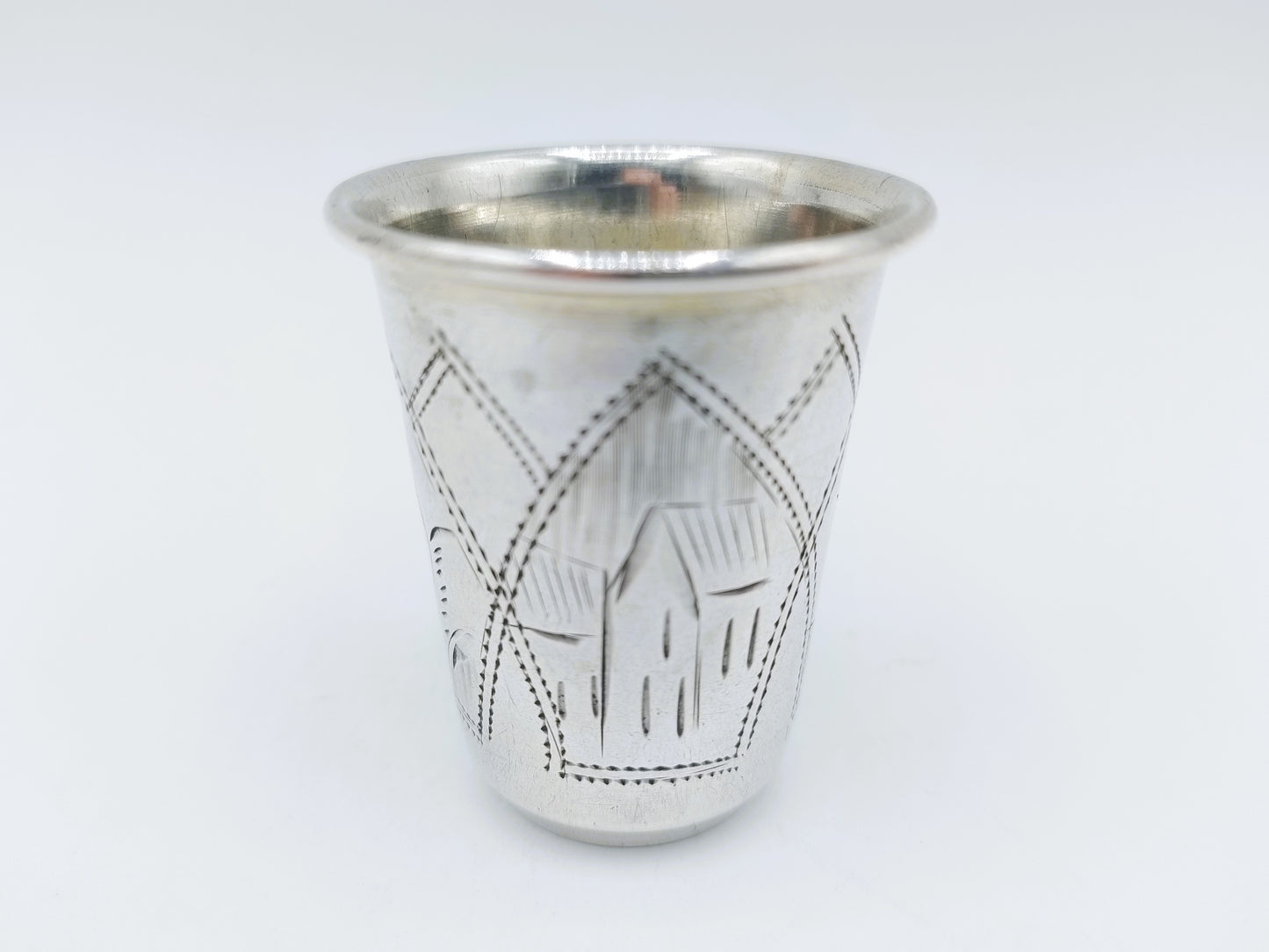 Zilveren kiddush beker, S. Tipograf, Warschau, ca. 1900