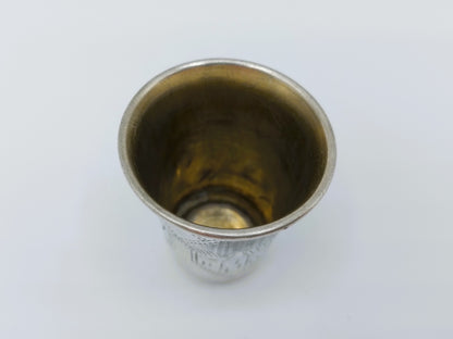 Zilveren kiddush beker, S. Tipograf, Warschau, ca. 1900