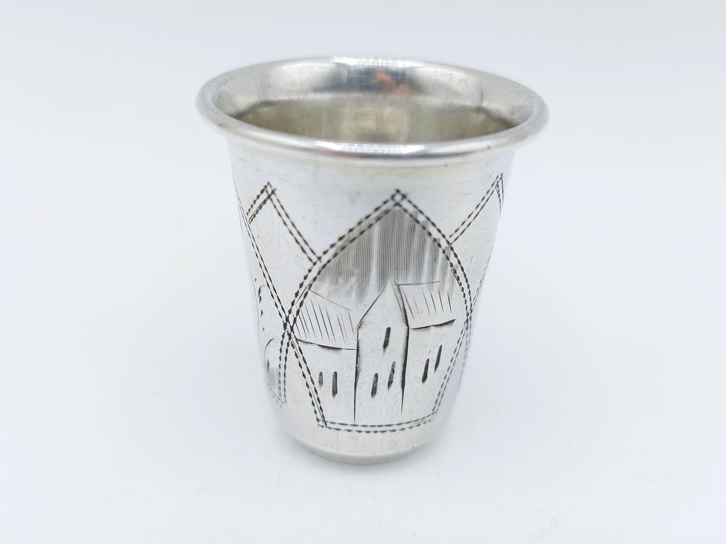 Zilveren kiddush beker, S. Tipograf, Warschau, ca. 1900
