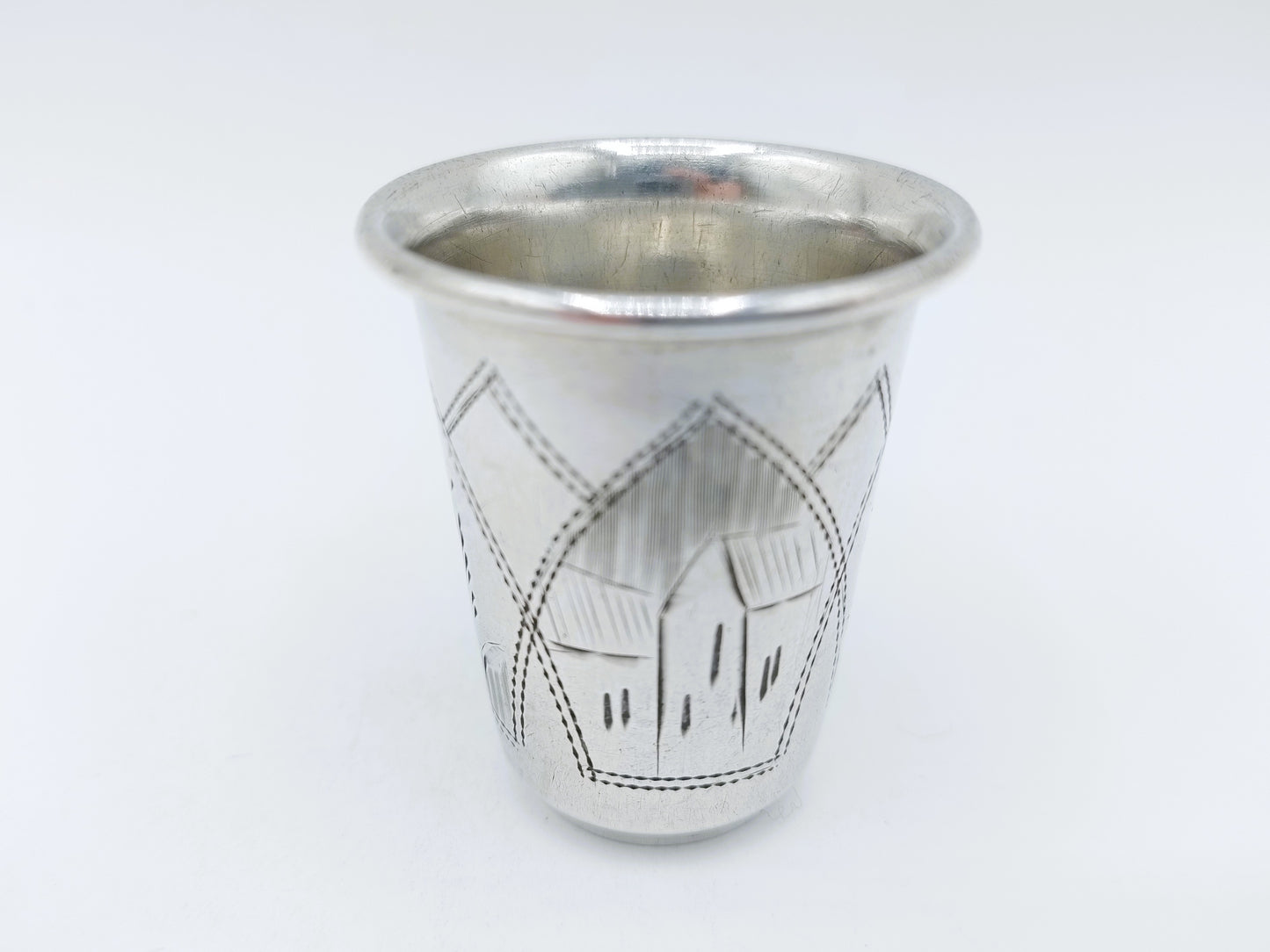 Zilveren kiddush beker, S. Tipograf, Warschau, ca. 1900