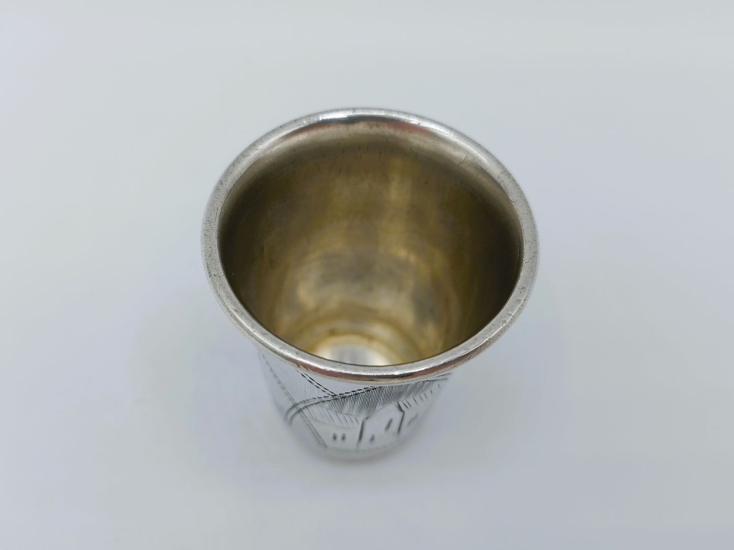 Zilveren kiddush beker, S. Tipograf, Warschau, ca. 1900