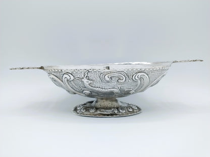 Friese zilveren brandewijnkom, 18e eeuws