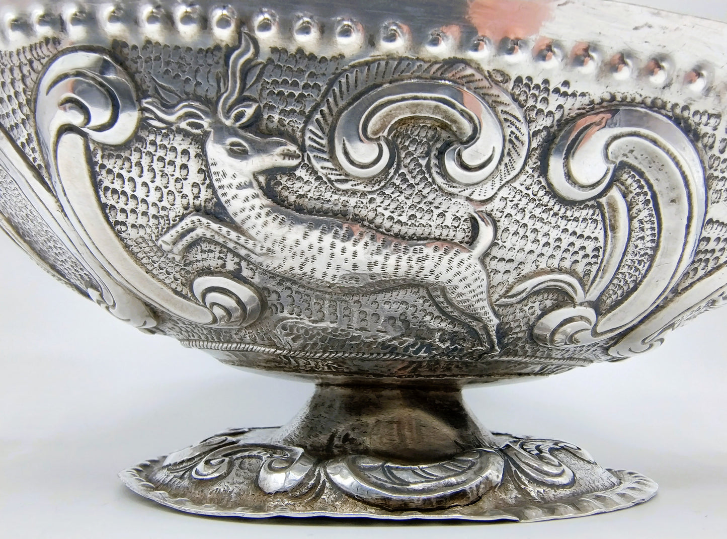 Friese zilveren brandewijnkom, 18e eeuws