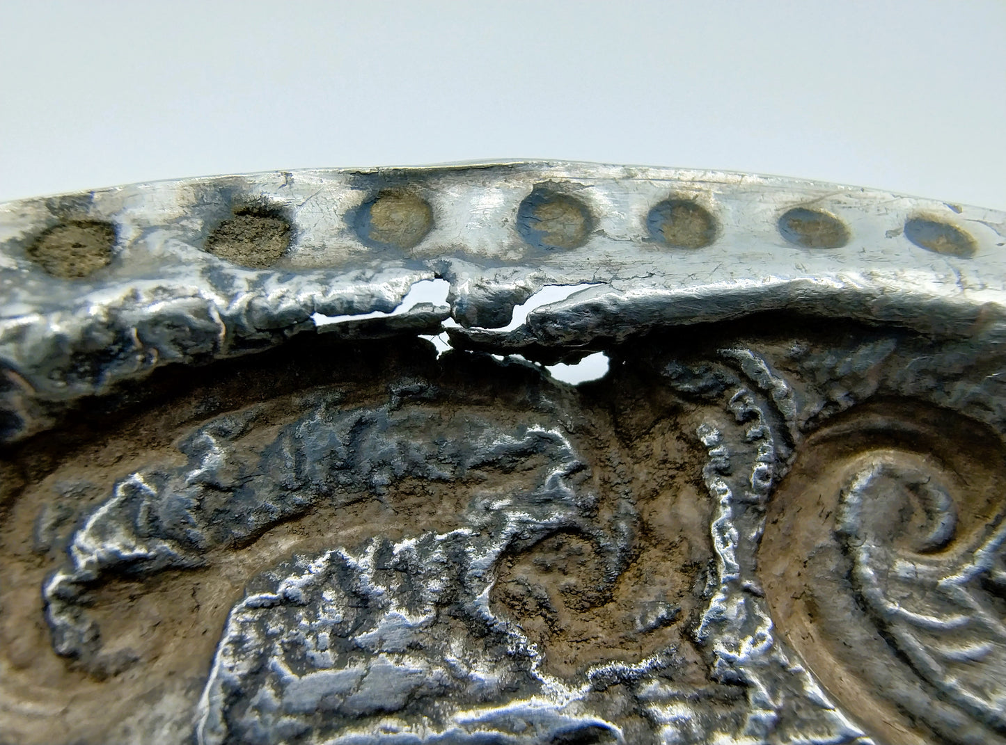 Friese zilveren brandewijnkom, 18e eeuws