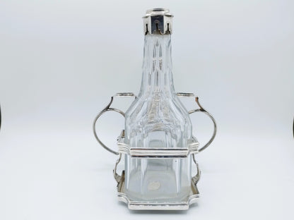 Zilveren olie- en azijnstel incl. strooibus, J. Logerath I, Den Haag, 1737