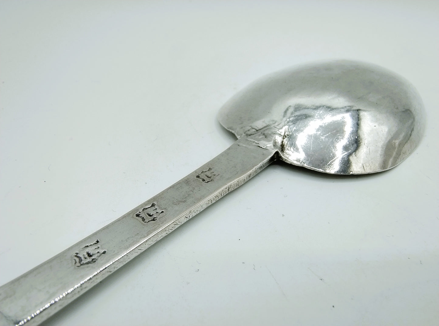 Zilveren lepel, J. Smith II, Taunton, ca 1680