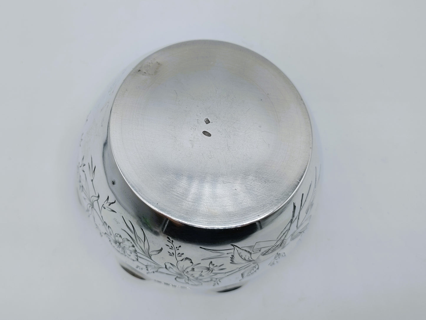 Zilveren kaviaarschaal, I.P. Prokofiev, Moskou, ca. 1900