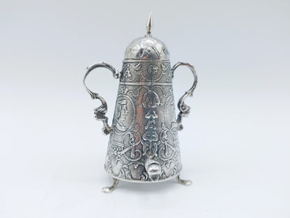 Zilveren miniatuur koffiekan, Nederland, 45g