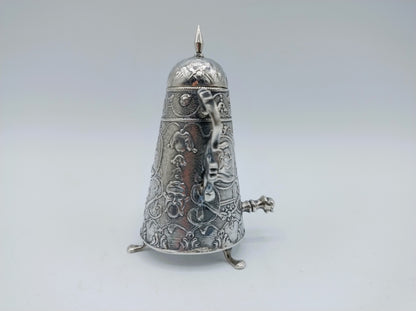 Zilveren miniatuur koffiekan, Nederland, 45g