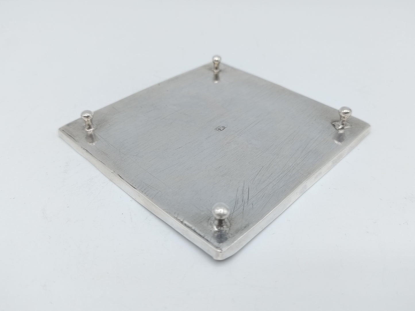 Zilveren miniatuur cabaret, A.H. Fockenbergh, Utrecht, ca. 1720