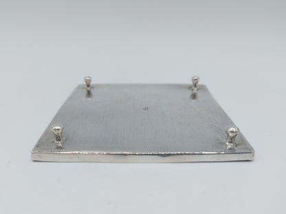 Zilveren miniatuur cabaret, A.H. Fockenbergh, Utrecht, ca. 1720