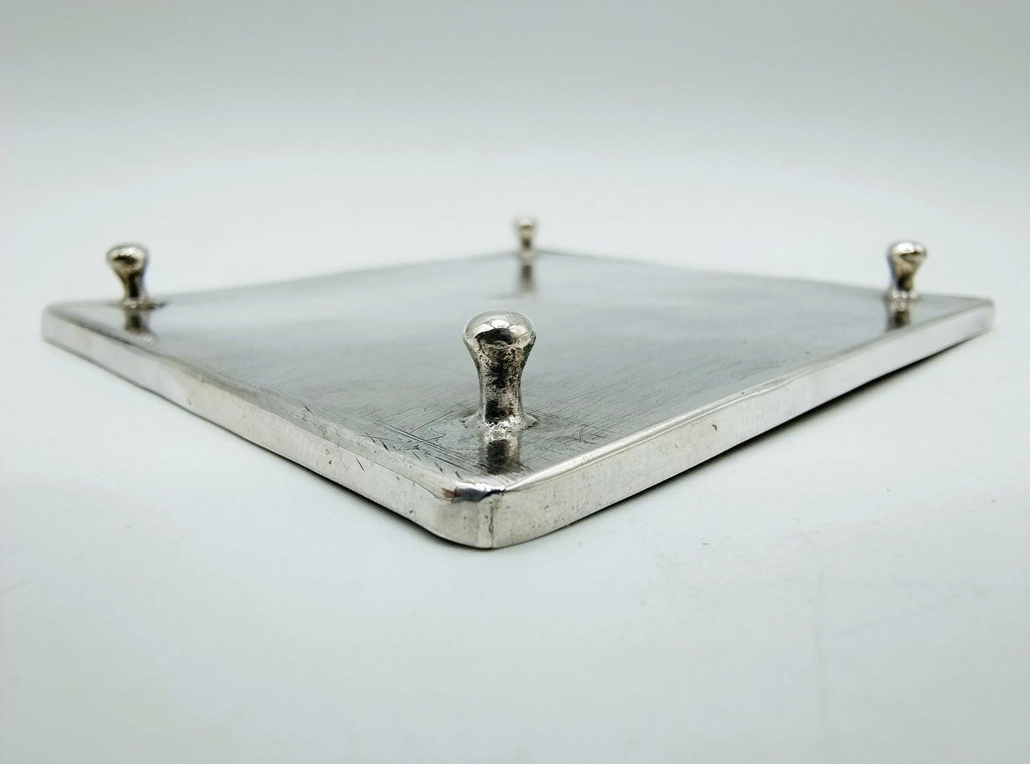 Zilveren miniatuur cabaret, A.H. Fockenbergh, Utrecht, ca. 1720