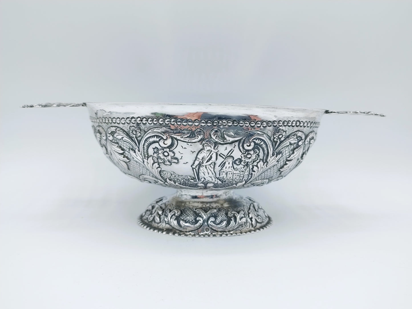 Silver purse clasp, A. de Groot-Boersma, Sneek, 1892