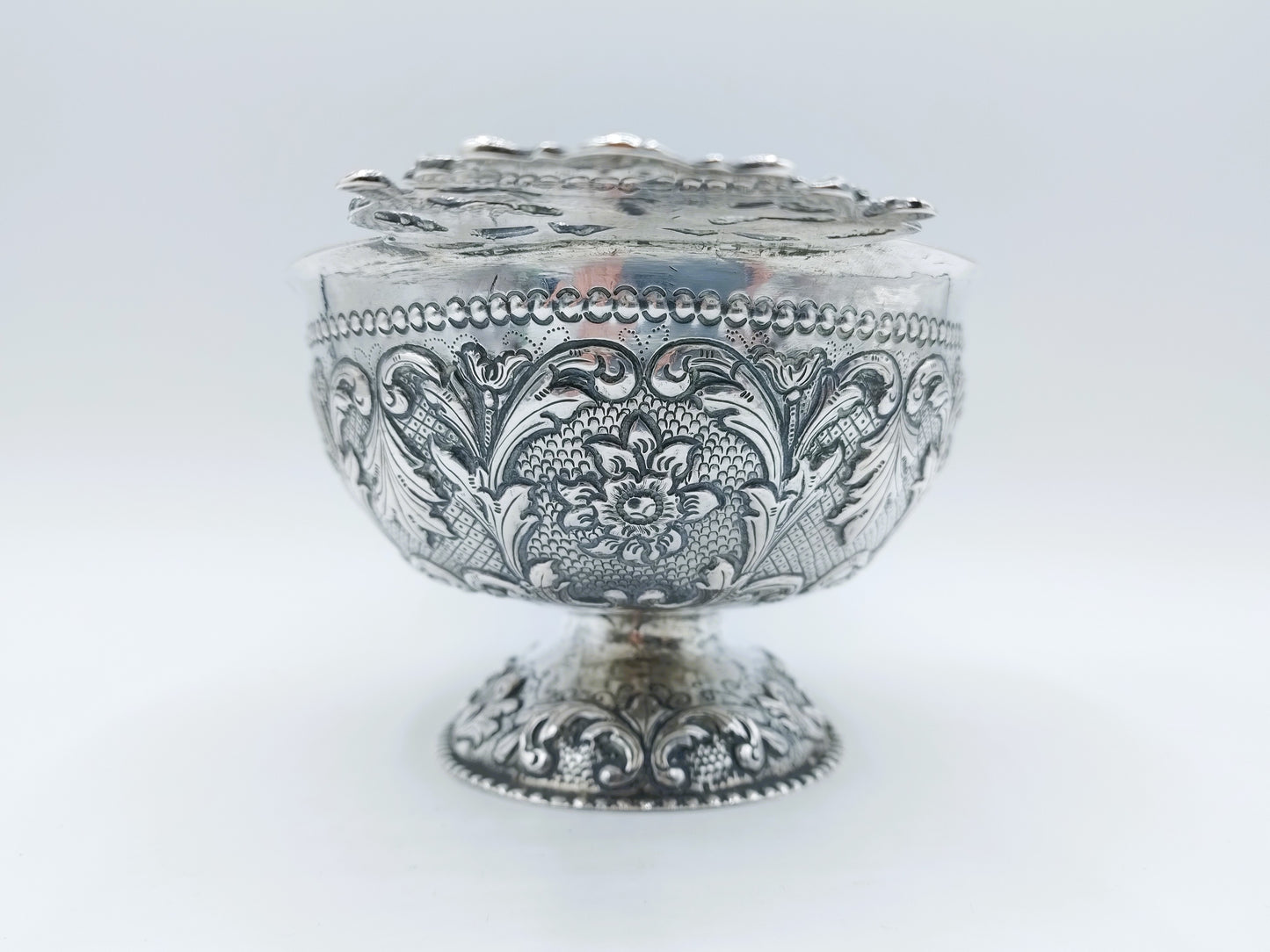 Silver purse clasp, A. de Groot-Boersma, Sneek, 1892