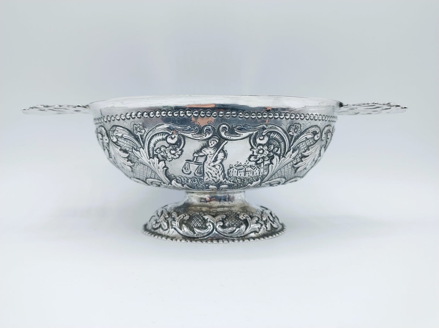 Silver purse clasp, A. de Groot-Boersma, Sneek, 1892