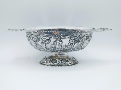 Silver purse clasp, A. de Groot-Boersma, Sneek, 1892