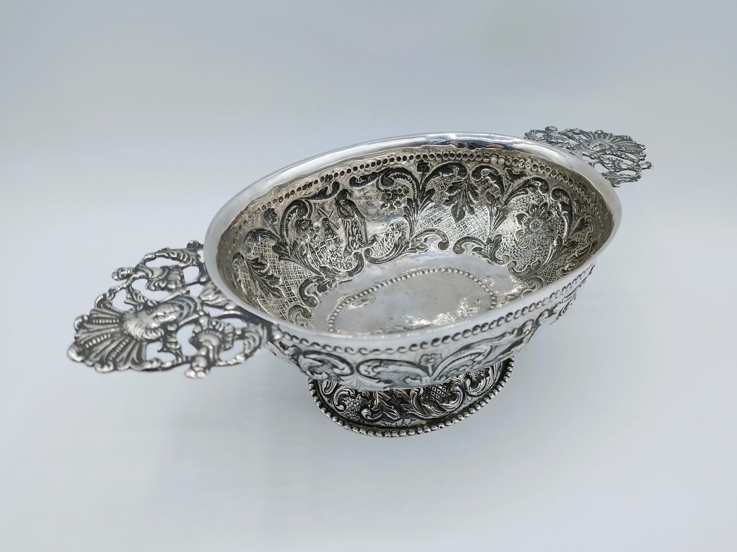 Silver purse clasp, A. de Groot-Boersma, Sneek, 1892