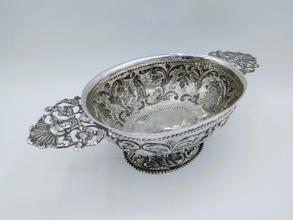 Silver purse clasp, A. de Groot-Boersma, Sneek, 1892