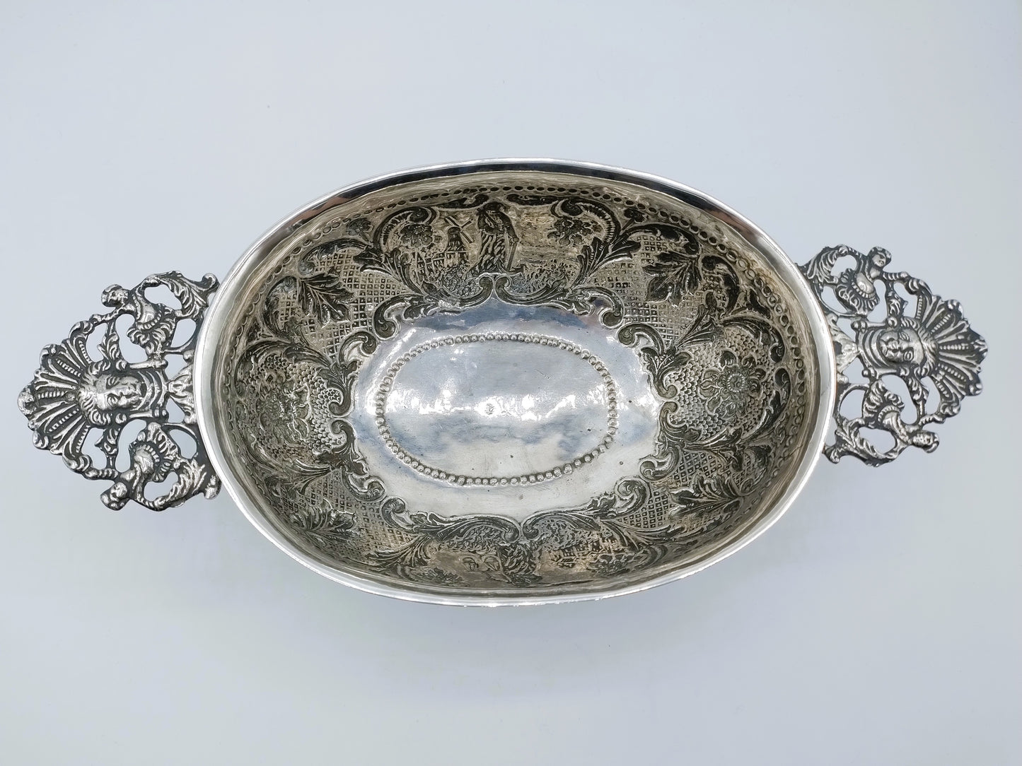 Silver purse clasp, A. de Groot-Boersma, Sneek, 1892