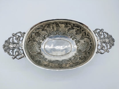 Silver purse clasp, A. de Groot-Boersma, Sneek, 1892