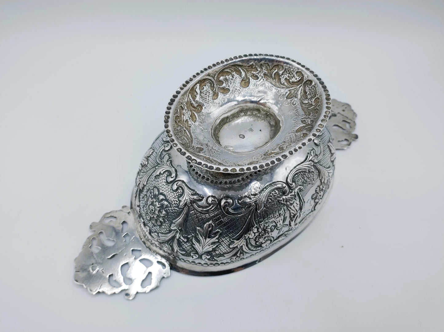 Silver purse clasp, A. de Groot-Boersma, Sneek, 1892