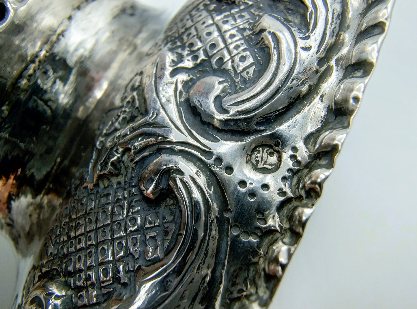 Silver purse clasp, A. de Groot-Boersma, Sneek, 1892