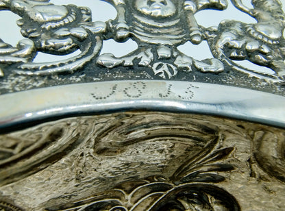 Zilveren brandewijnkom, J. van Leek, Leeuwarden, 1776