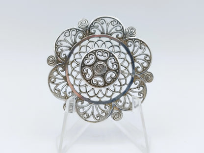 Vintage silver brooch
