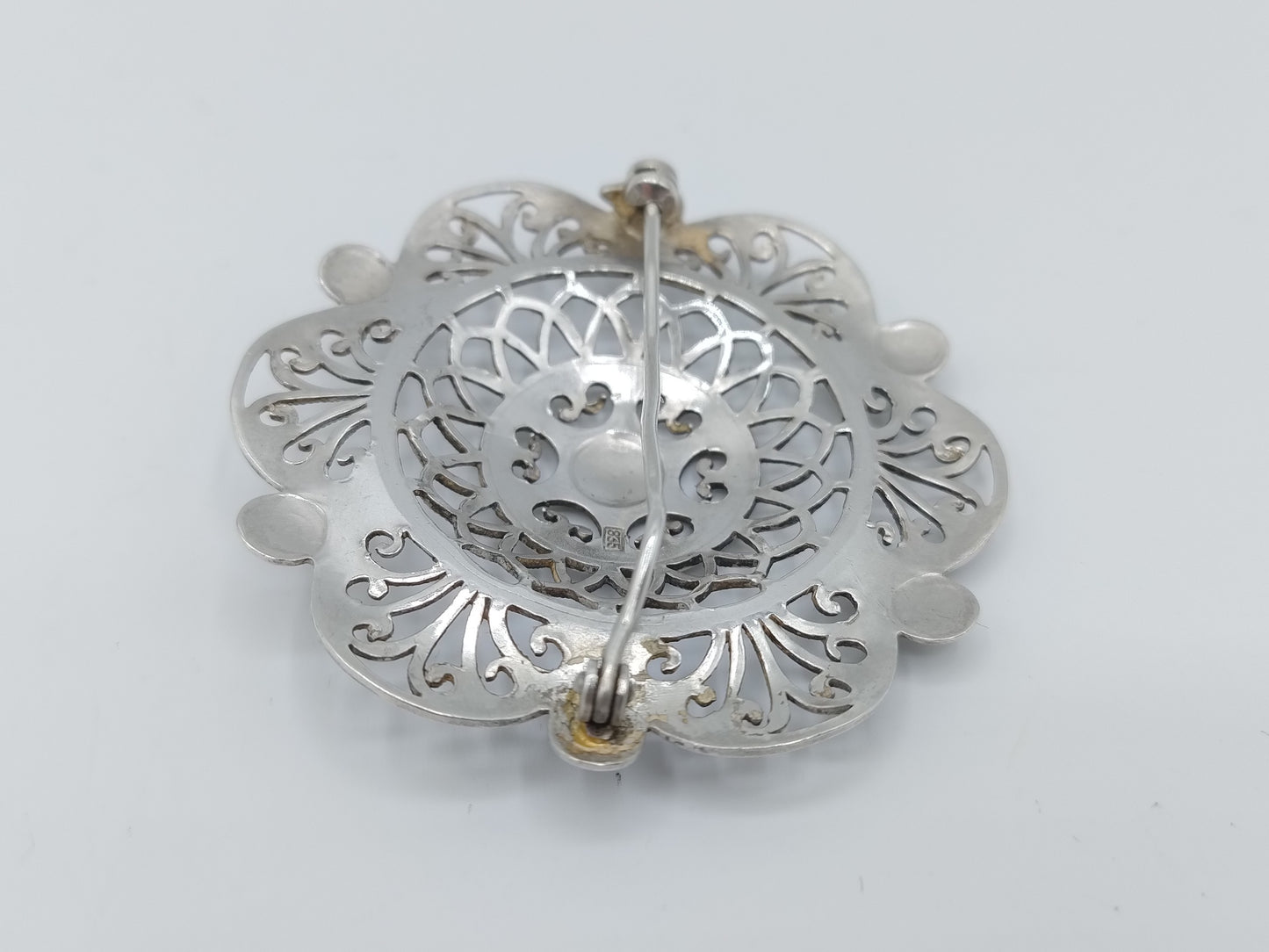 Vintage silver brooch