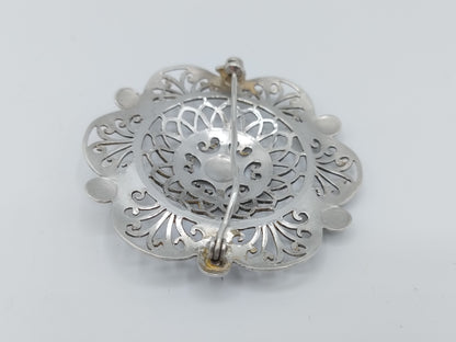 Vintage silver brooch