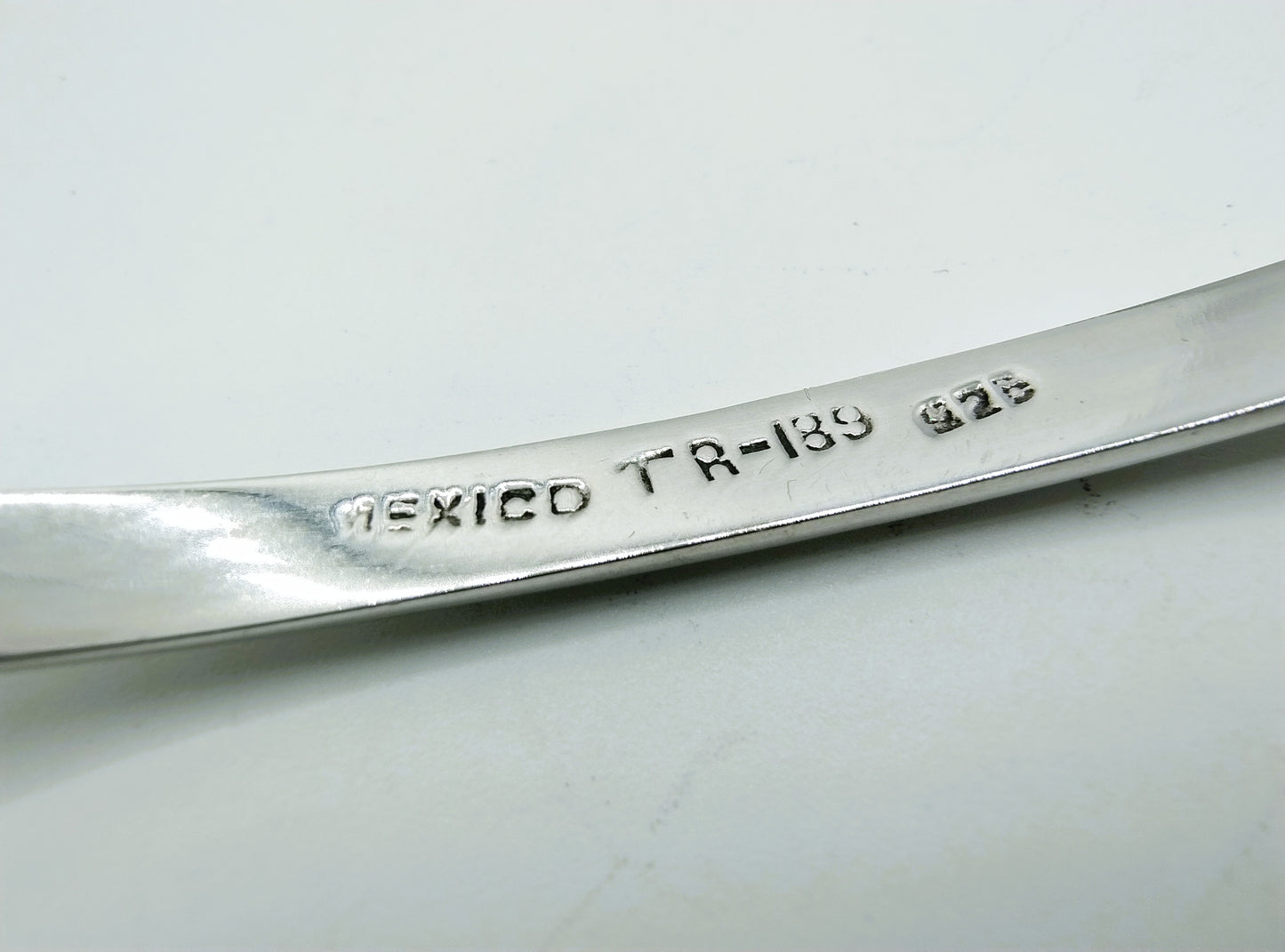 Silver clasp, Mexico, 925