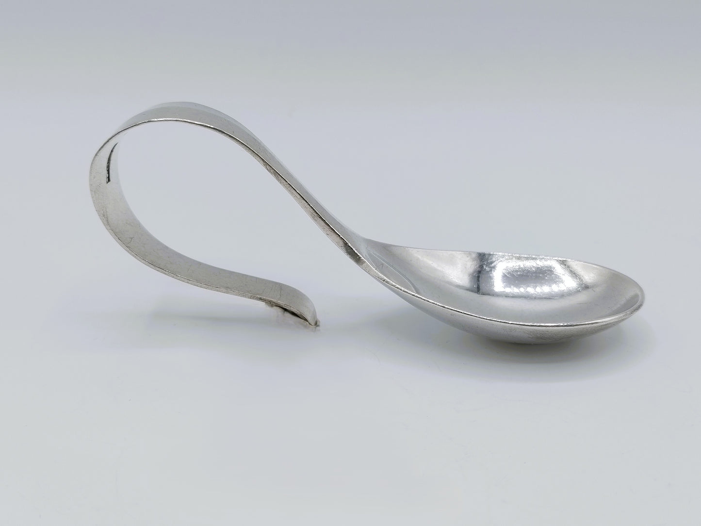 Silberner Amuse-Gueule oder Kinderlöffel, D. van Outvorst &amp; Zn, Amsterdam, 1914