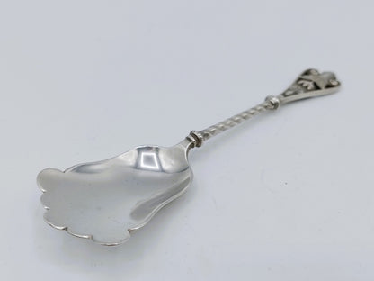 Silver sugar spoon, J.M. van Kempen Company, Voorschoten, ca. 1900
