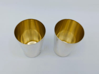 2 Birth cups, W. Binder, Schwäbisch Gmünd, 1928