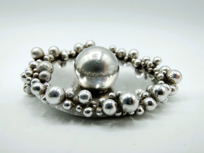 Silver brooch, Jansen Post &amp; Cocks, Amsterdam.