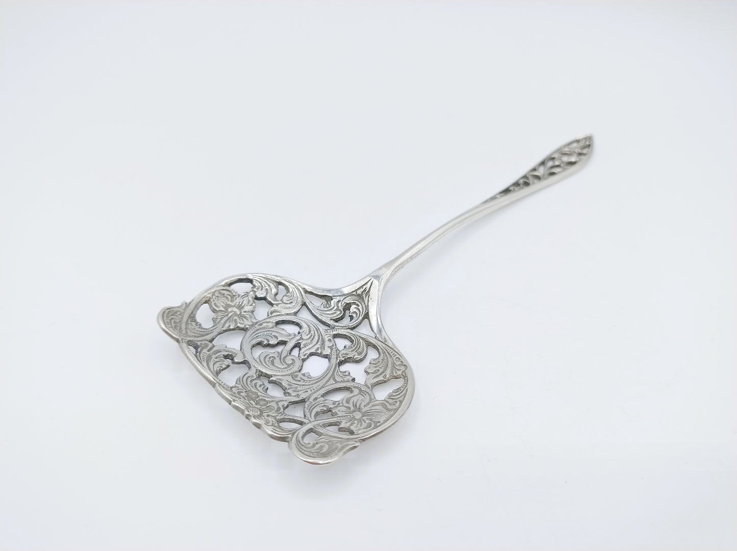 Zilveren kroket- of pasteischep, Zaanse Zilversmederij, 1947