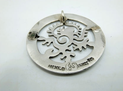 Silver pendant, Mexico, 925