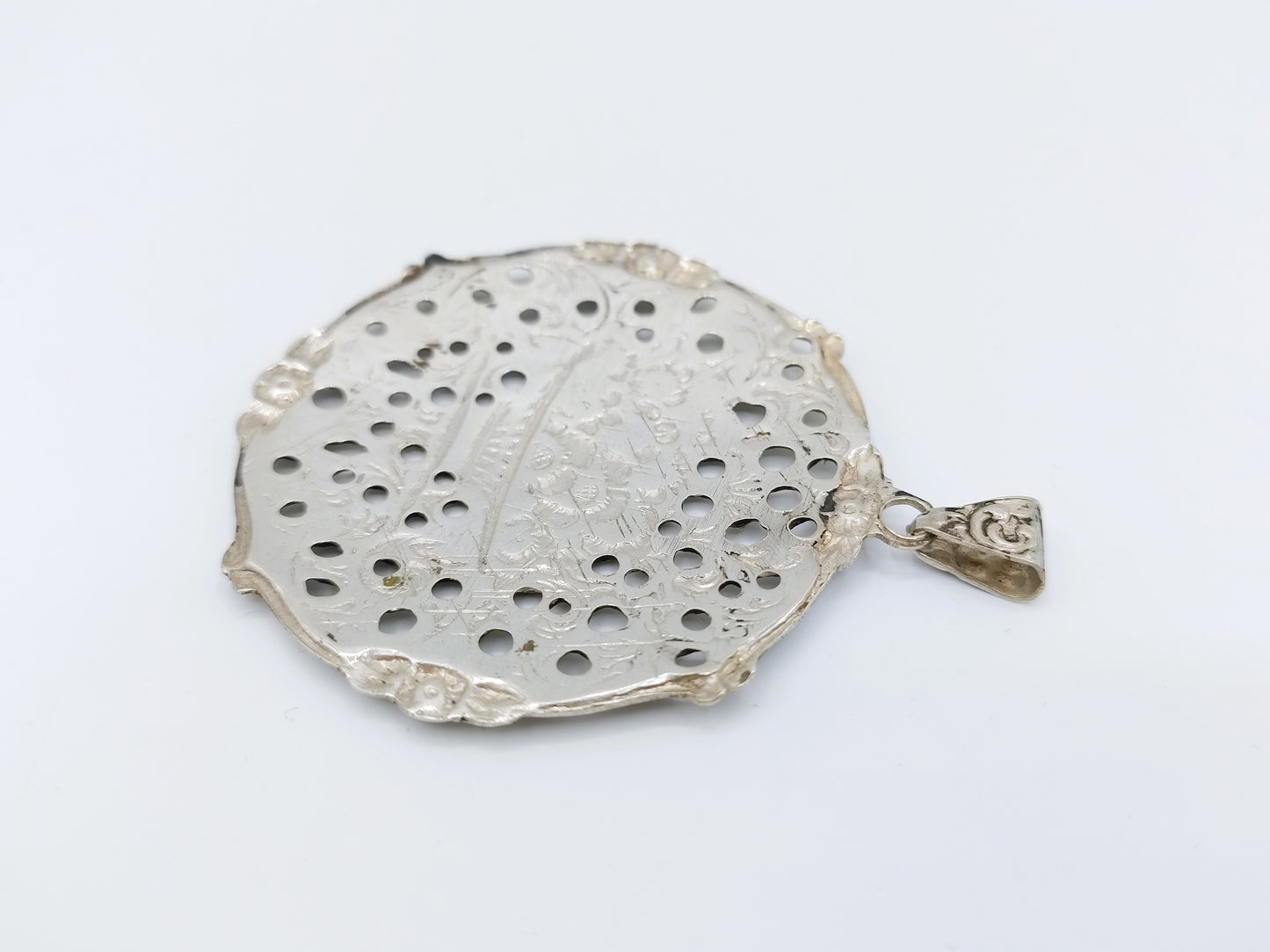 Silver flower pendant, Fa. Bijkamp and Co, Steenwijk