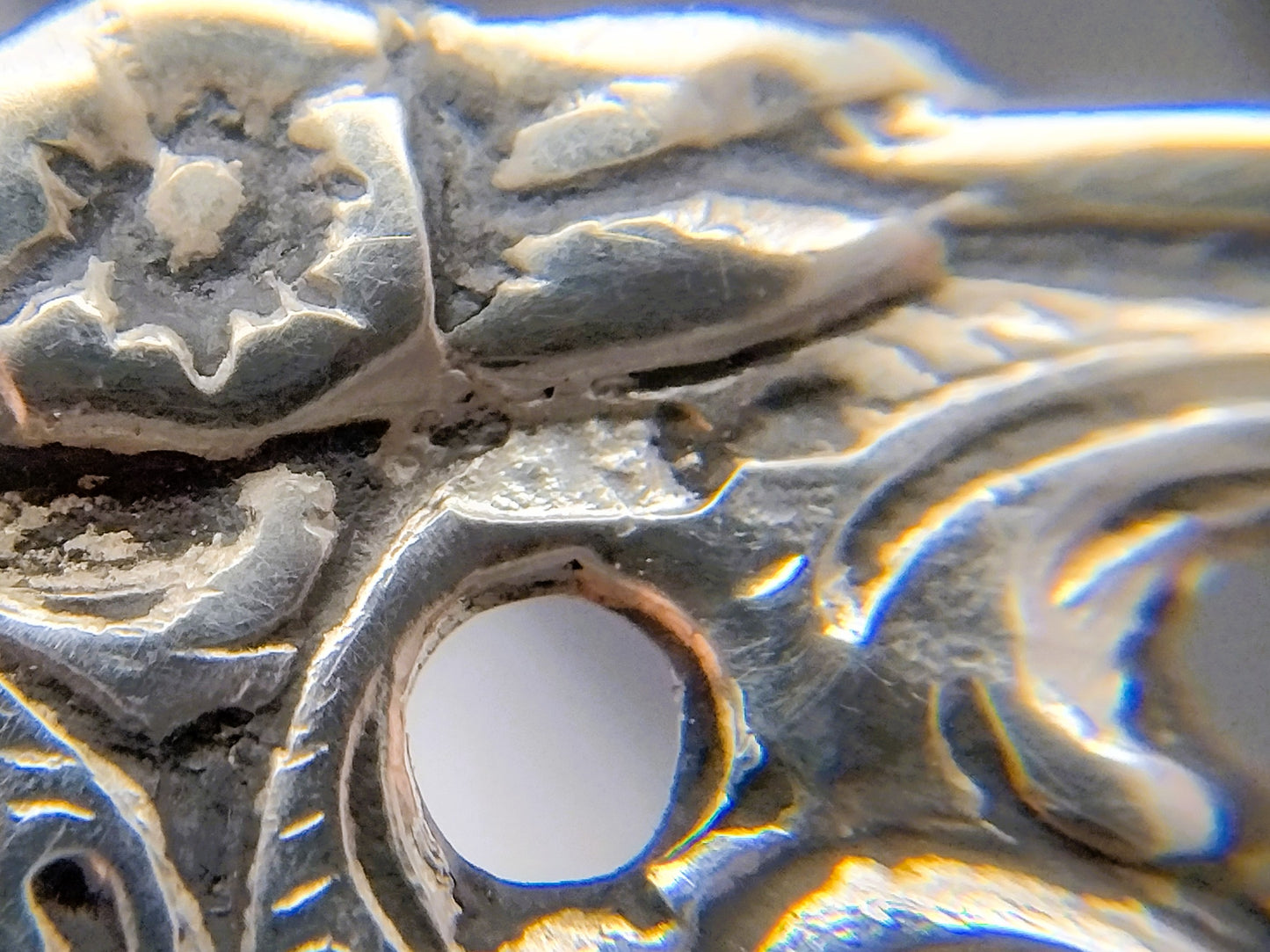 Silver flower pendant, Fa. Bijkamp and Co, Steenwijk