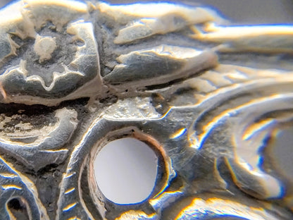 Silver flower pendant, Fa. Bijkamp and Co, Steenwijk