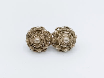 Silver Zeeland button brooch, 835