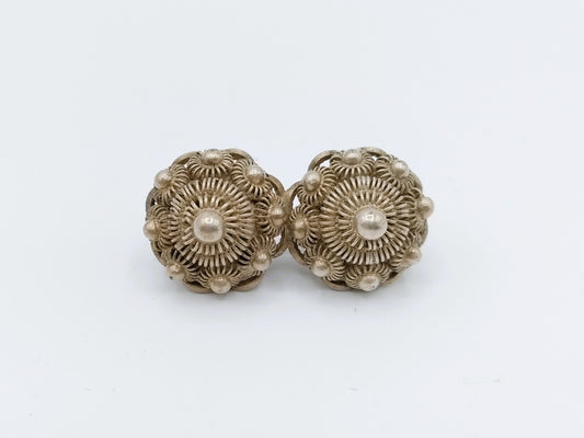 Silver Zeeland button brooch, 835