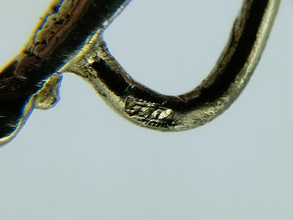 Silver clown pendant with movable parts