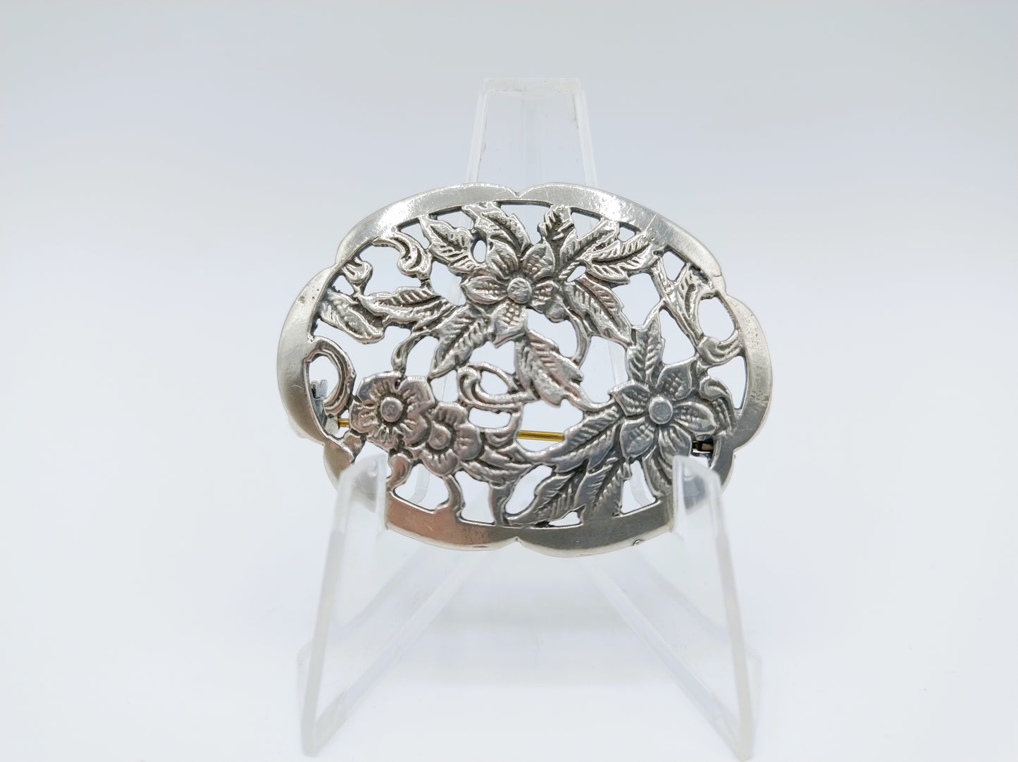 Silver brooch, GJ van den Bergh, Schoonhoven