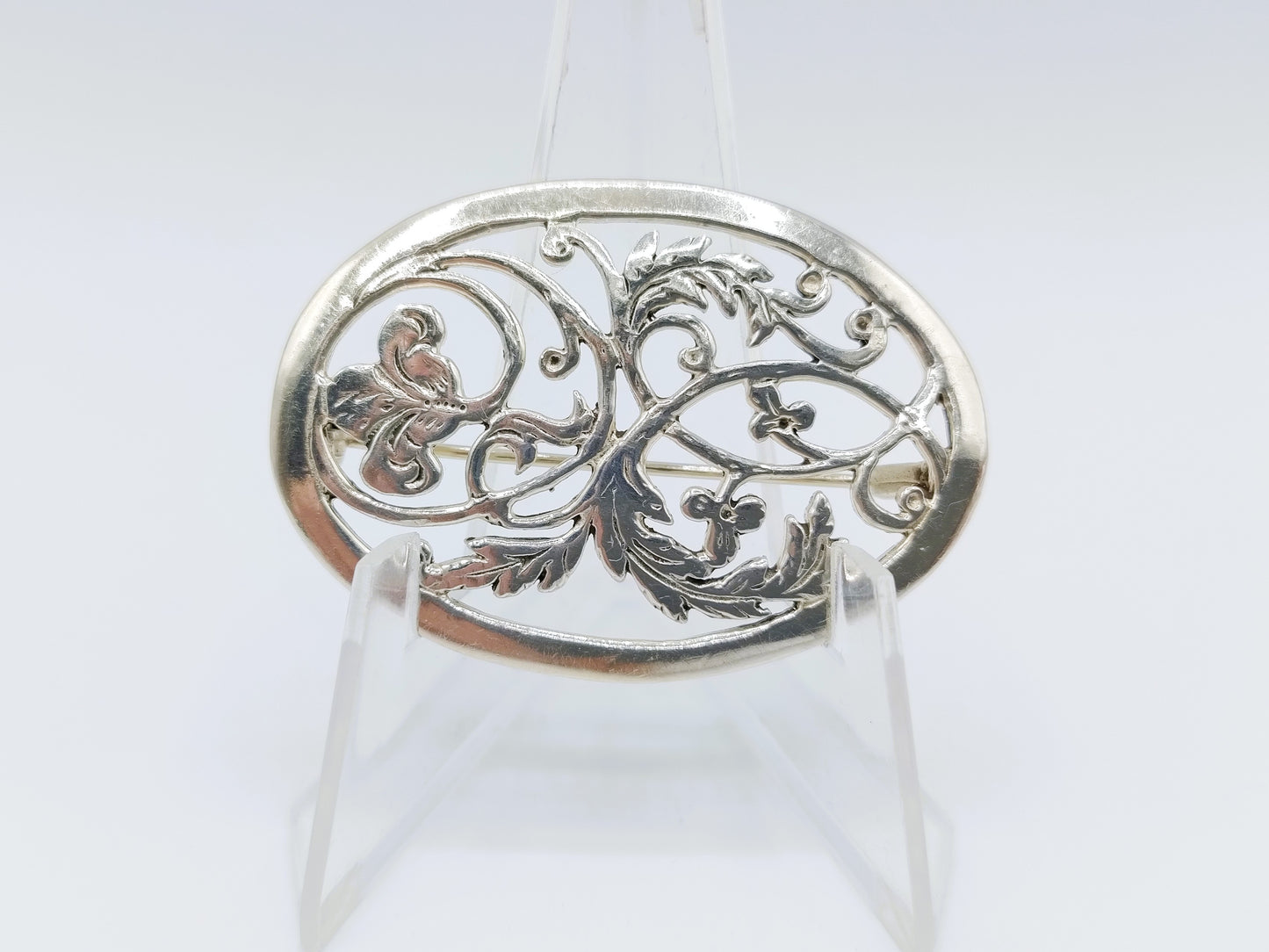 Silver brooch, GJ van den Bergh, Schoonhoven